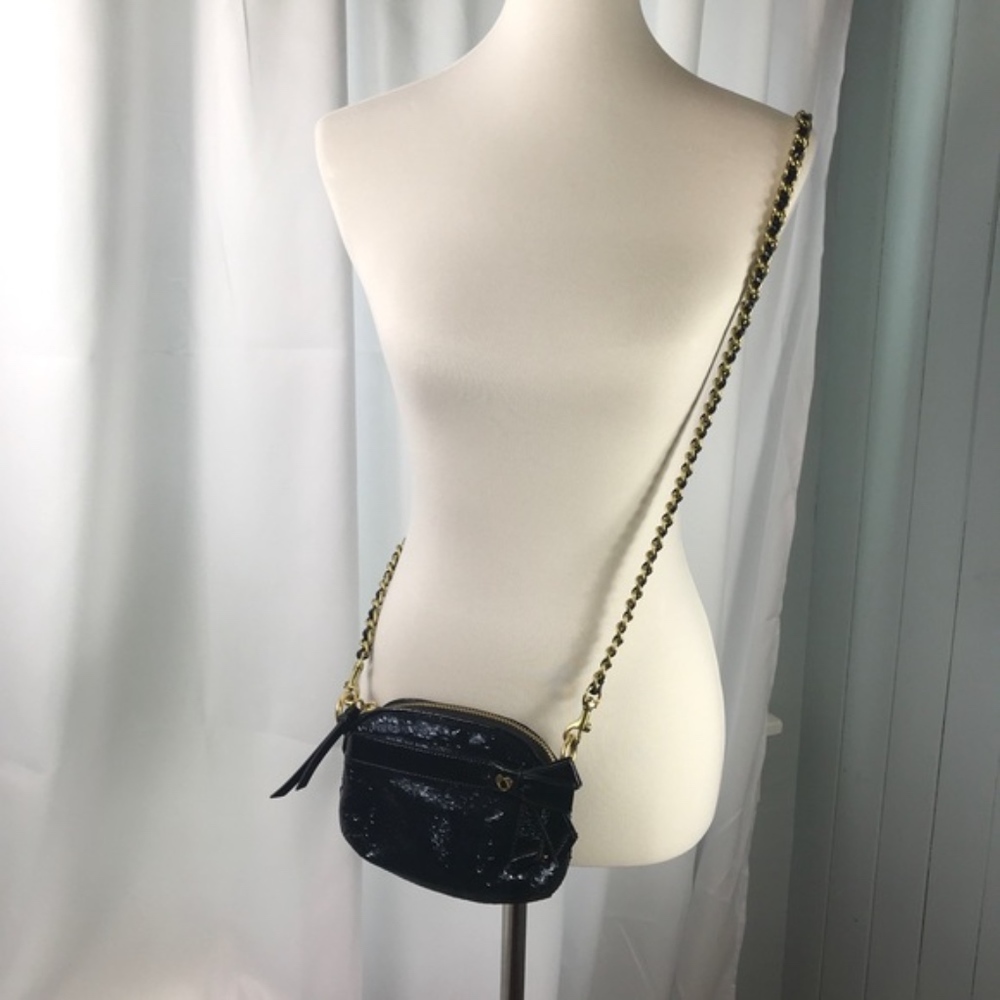 Rare! Coach Black Sequin Crossbody Bag - Picture 7 of 7